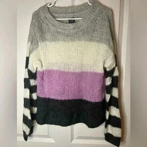 Gap Open Knit Wool Alpaca Boat Neck Sweater
